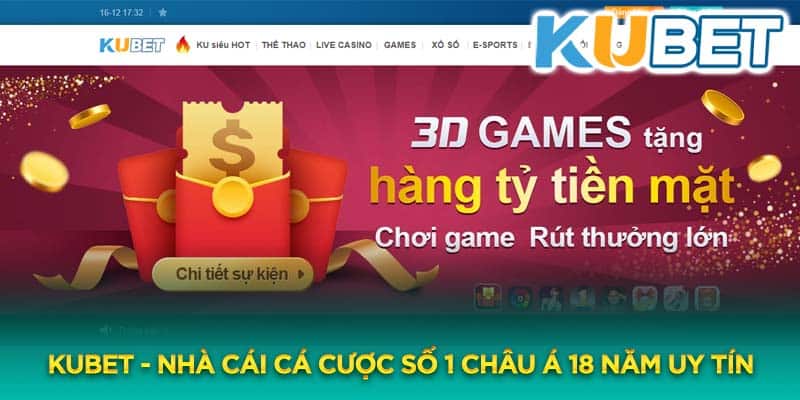 Trang chủ Kubet - đỉnh cao cho dân cược